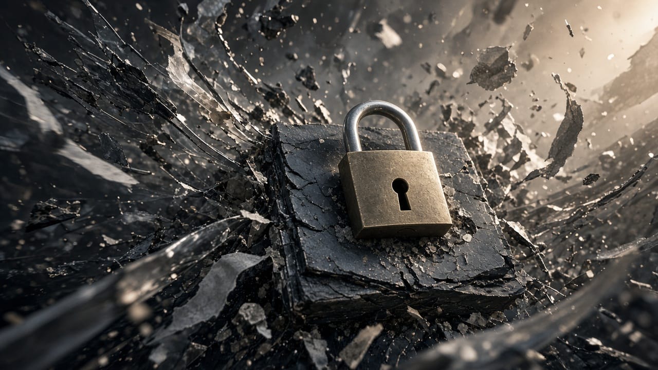 abstract locked rule surviving a collapsing transcript