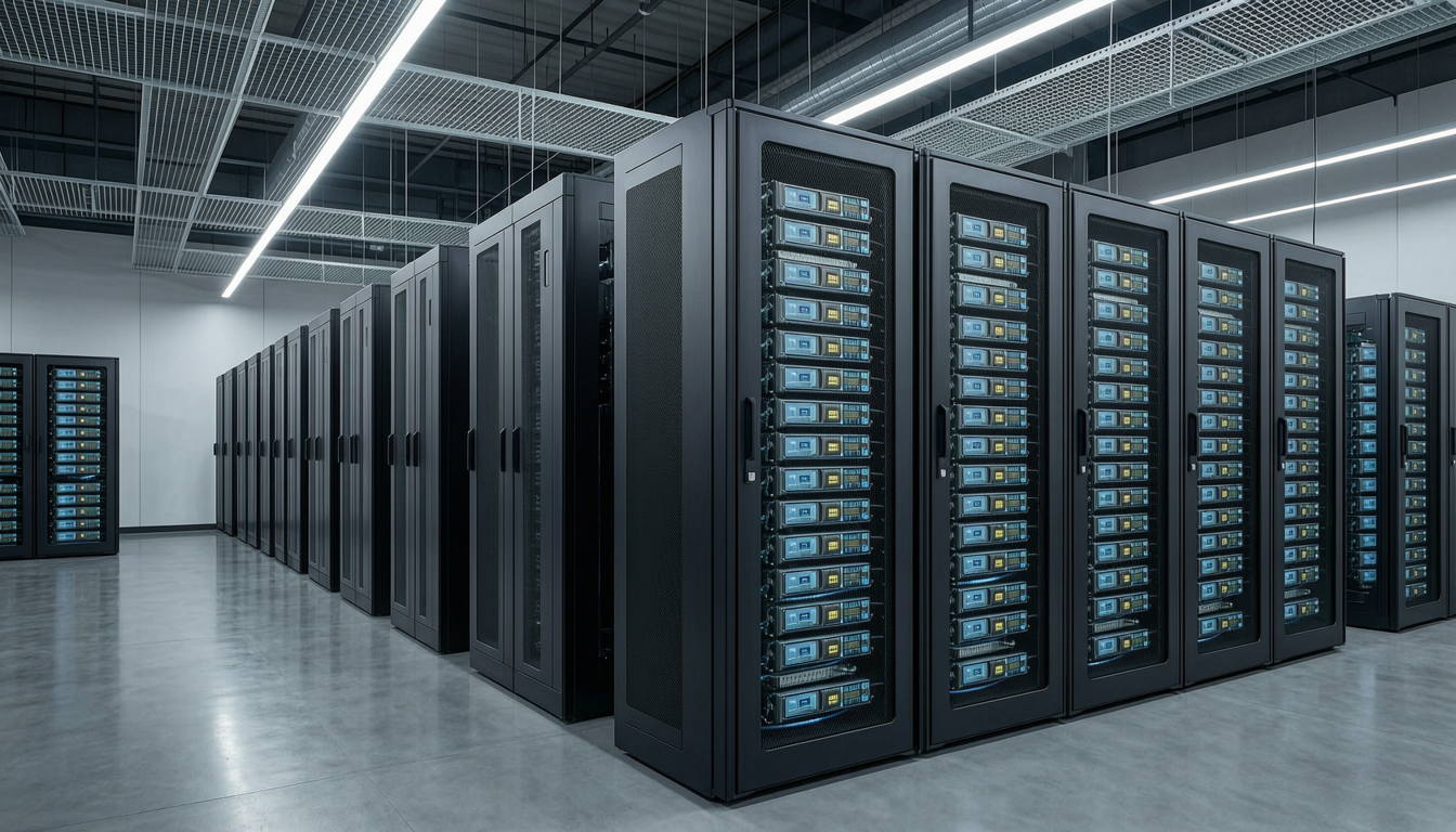 GPU server data center racks