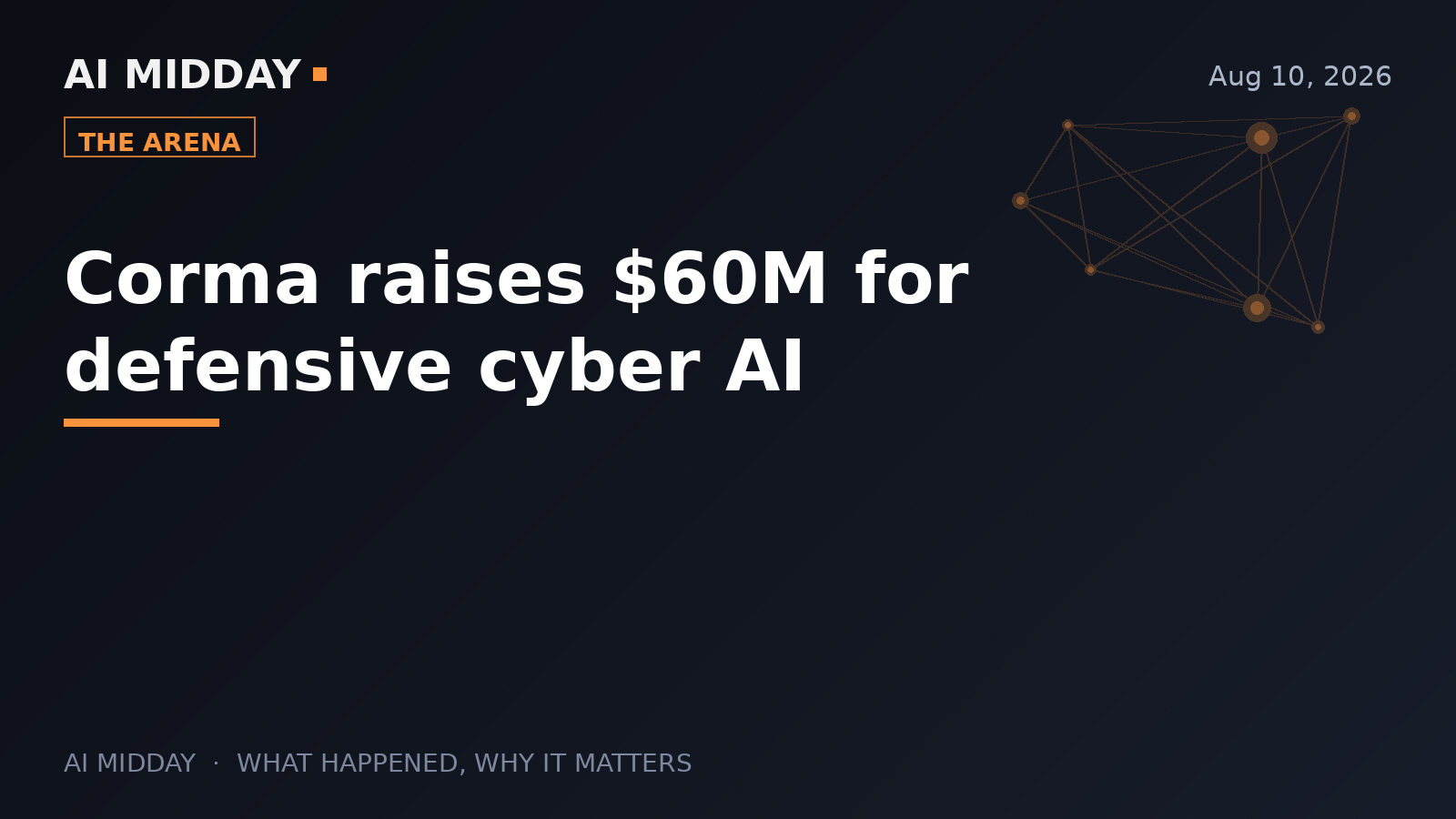 Corma raises $60M for defensive cyber AI