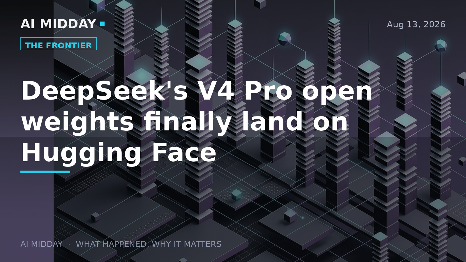 DeepSeek's V4 Pro open weights finally land on Hugging Face