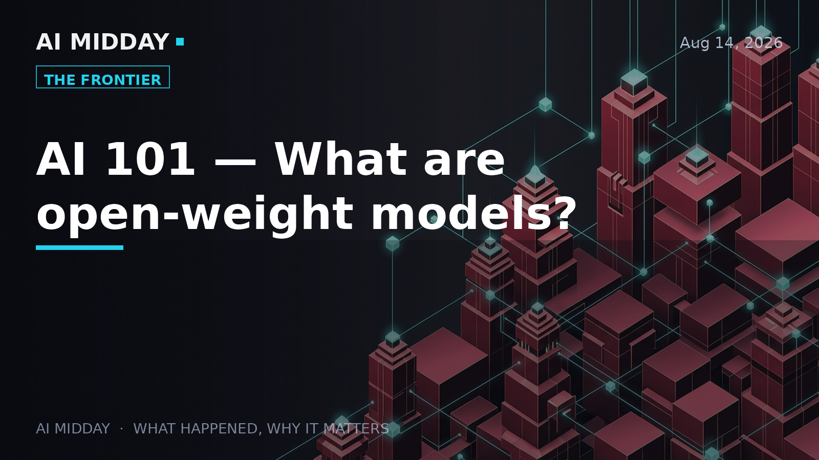 AI 101 — What are open-weight models?