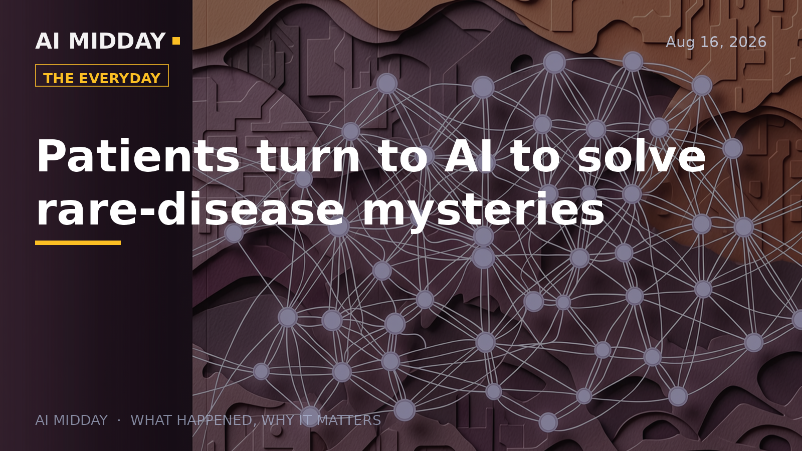 Patients turn to AI to solve rare-disease mysteries