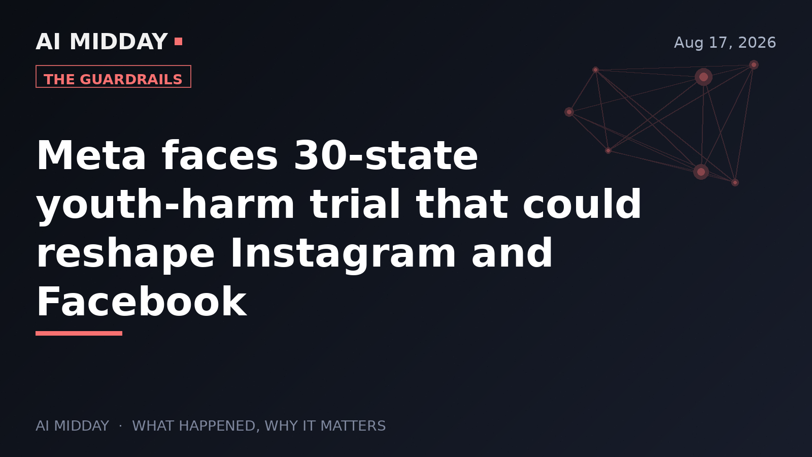 Meta faces 30-state youth-harm trial that could reshape Instagram and Facebook