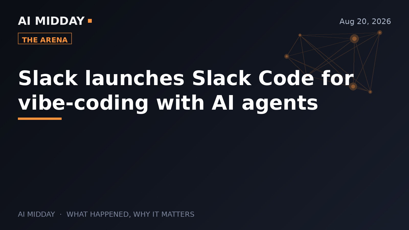 Slack launches Slack Code for vibe-coding with AI agents