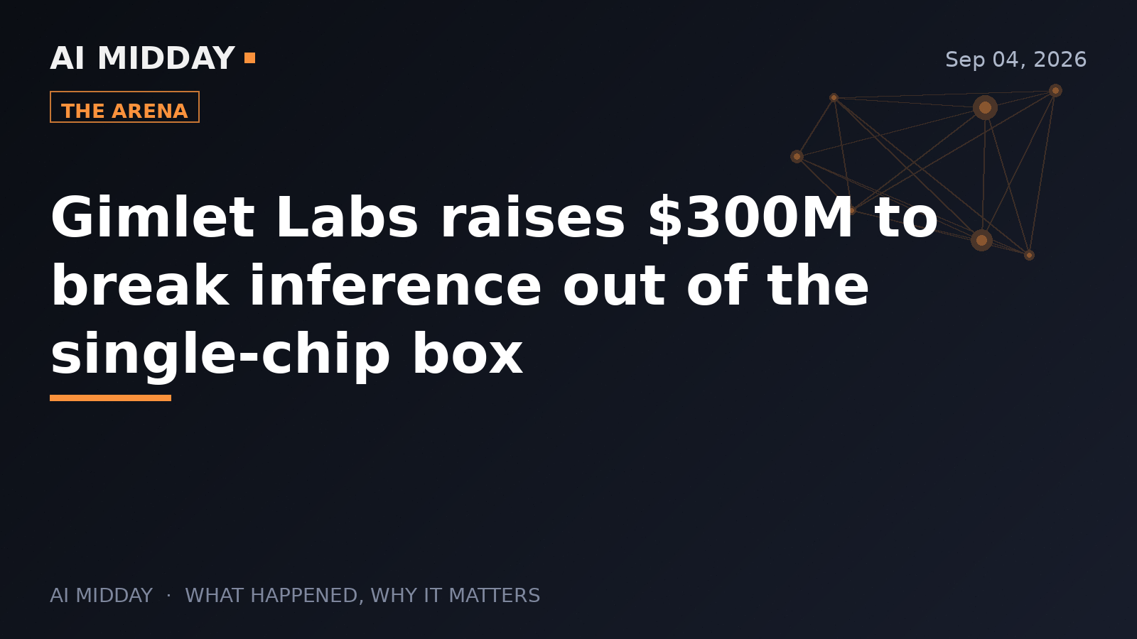 Gimlet Labs raises $300M to break inference out of the single-chip box