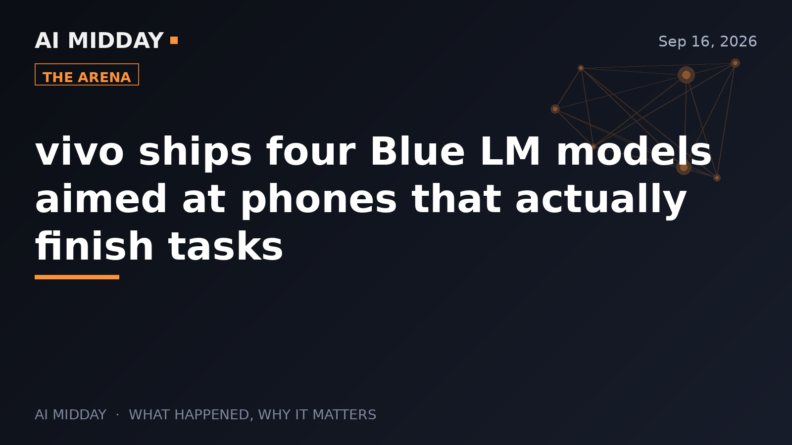 vivo ships four Blue LM models aimed at phones that actually finish tasks