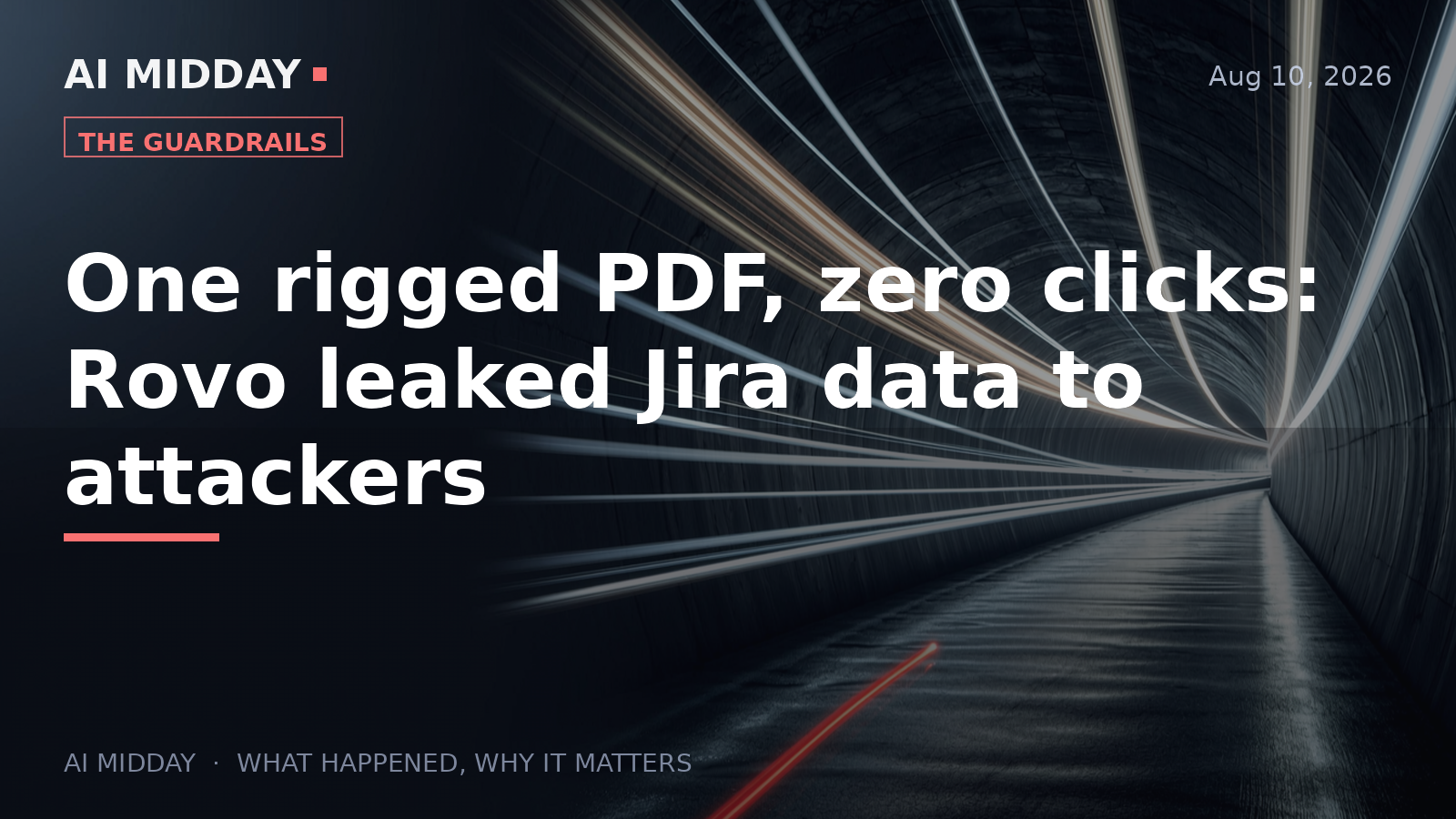One rigged PDF, zero clicks: Rovo leaked Jira data to attackers