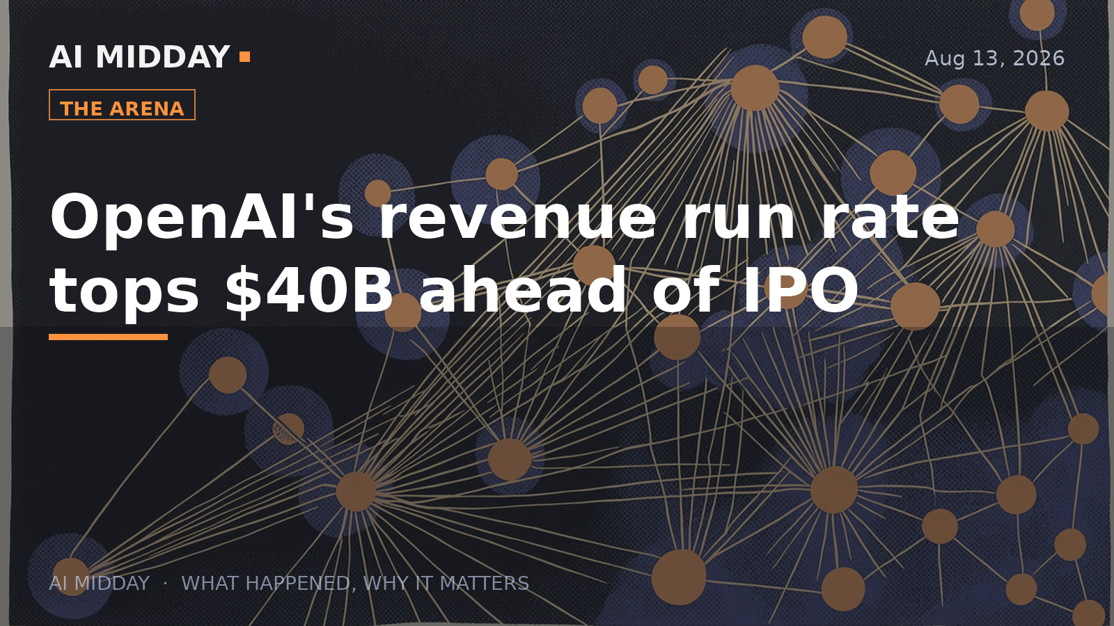 OpenAI's revenue run rate tops $40B ahead of IPO