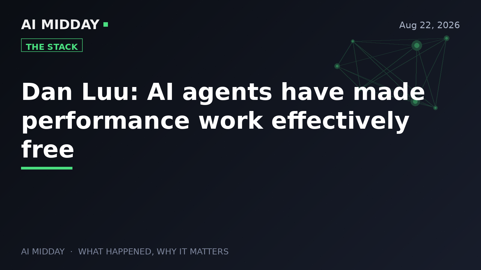 Dan Luu: AI agents have made performance work effectively free