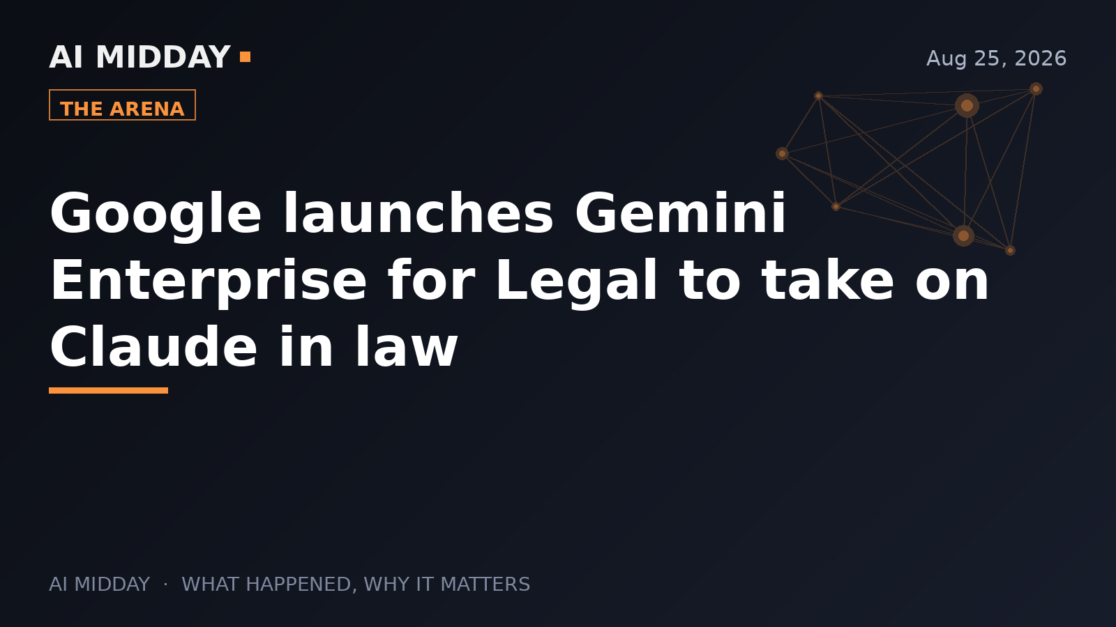 Google launches Gemini Enterprise for Legal to take on Claude in law