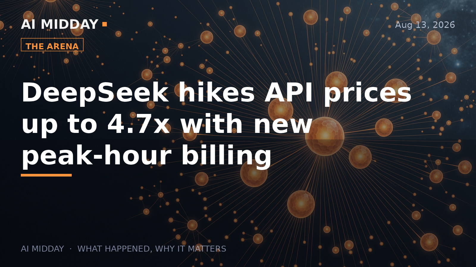 DeepSeek hikes API prices up to 4.7x with new peak-hour billing