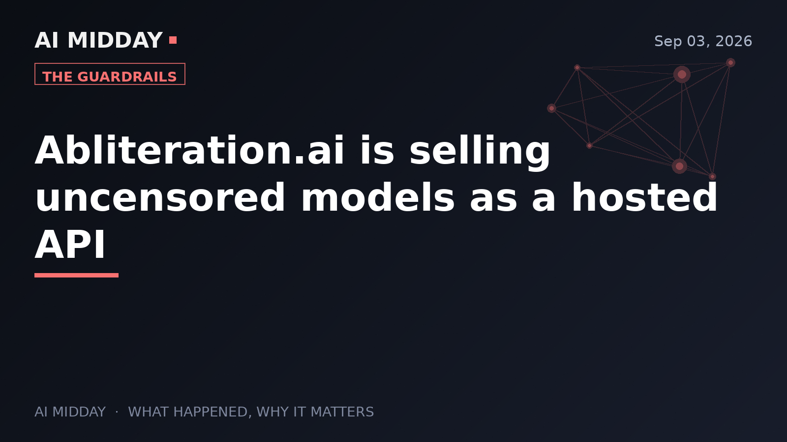 Abliteration.ai is selling uncensored models as a hosted API