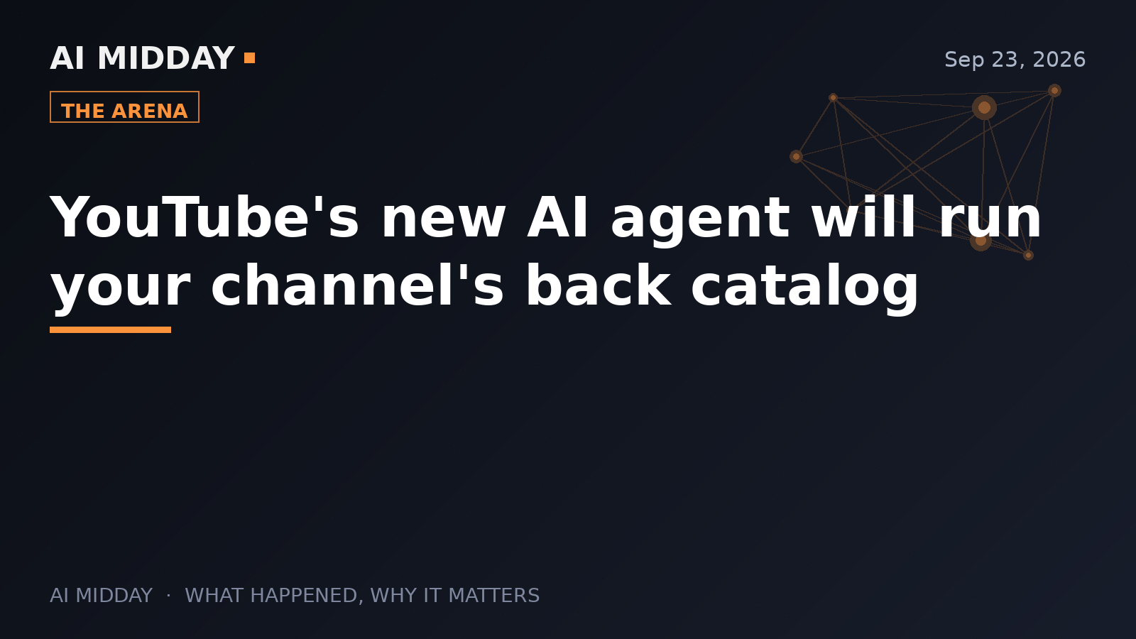 YouTube's new AI agent will run your channel's back catalog