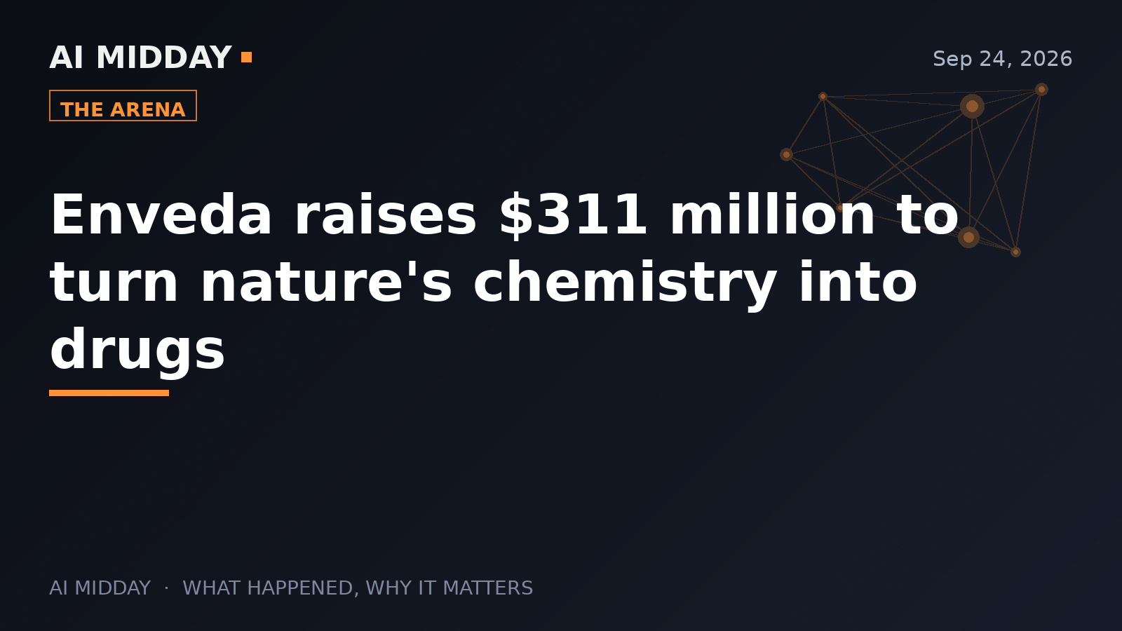 Enveda raises $311 million to turn nature's chemistry into drugs